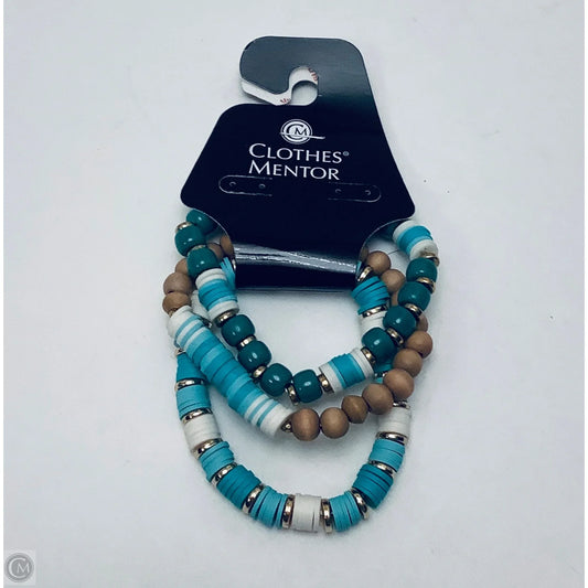 Bracelet Beaded By Clothes Mentor, Size: 03 Piece Set