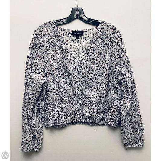 Top Long Sleeve By Lane Bryant In Floral Print, Size: 1x