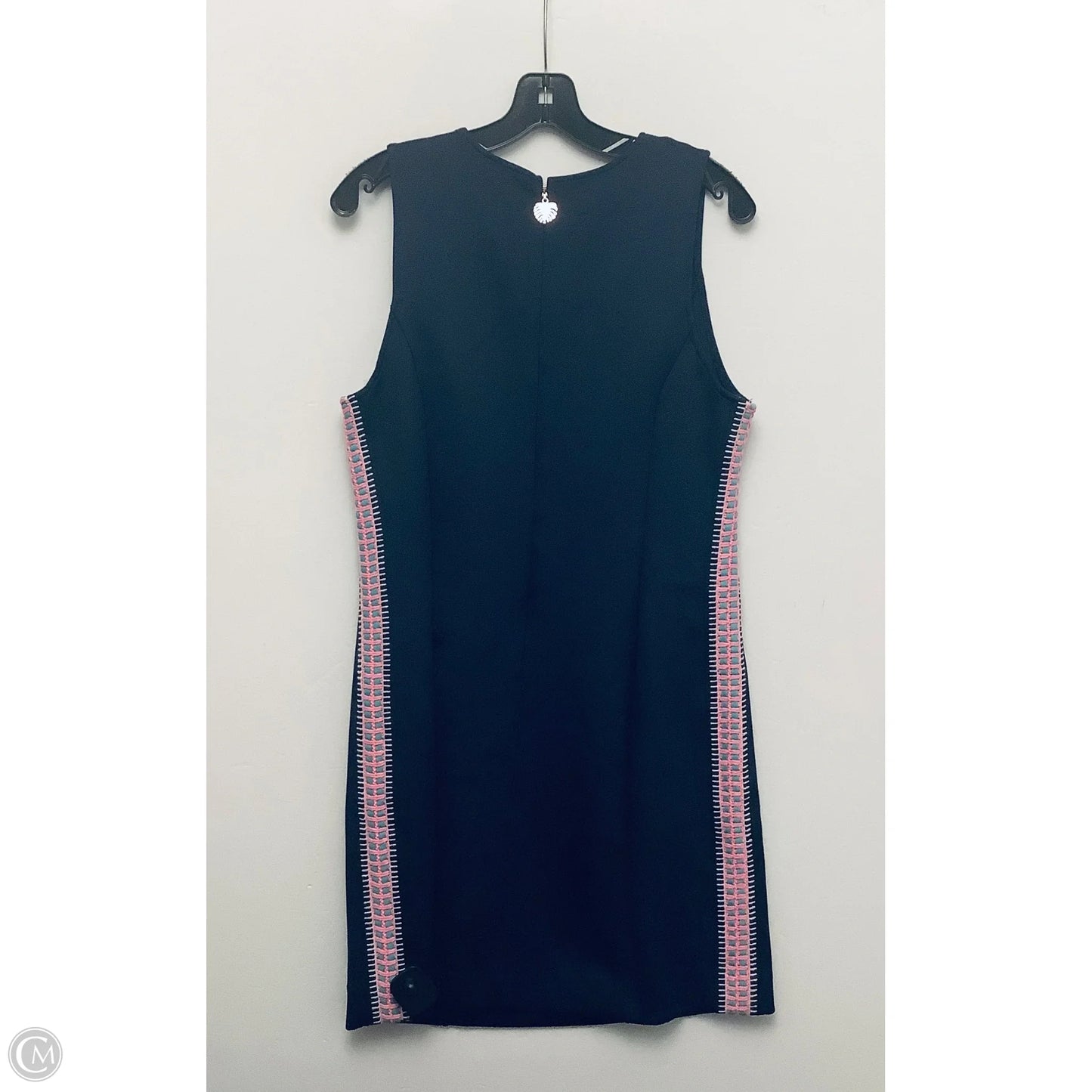 Dress Designer By Lilly Pulitzer In Navy, Size: L