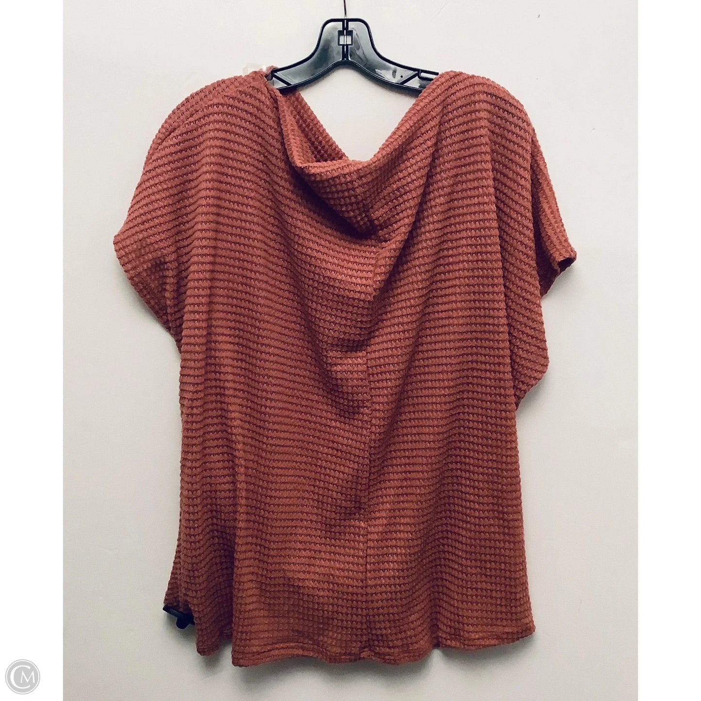 Top Short Sleeve By Gilli In Pink, Size: 3x