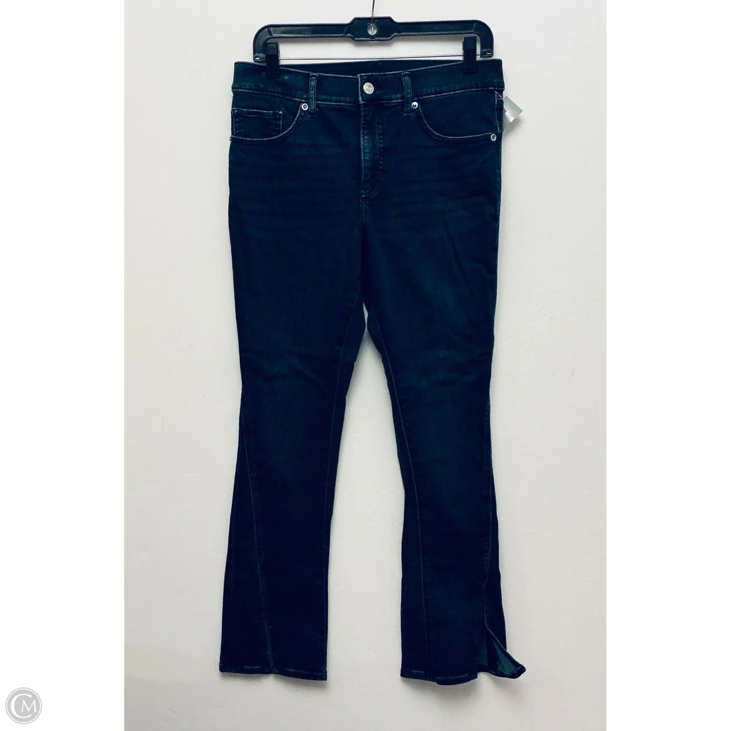 Jeans Flared By Express In Blue Denim, Size: 10p
