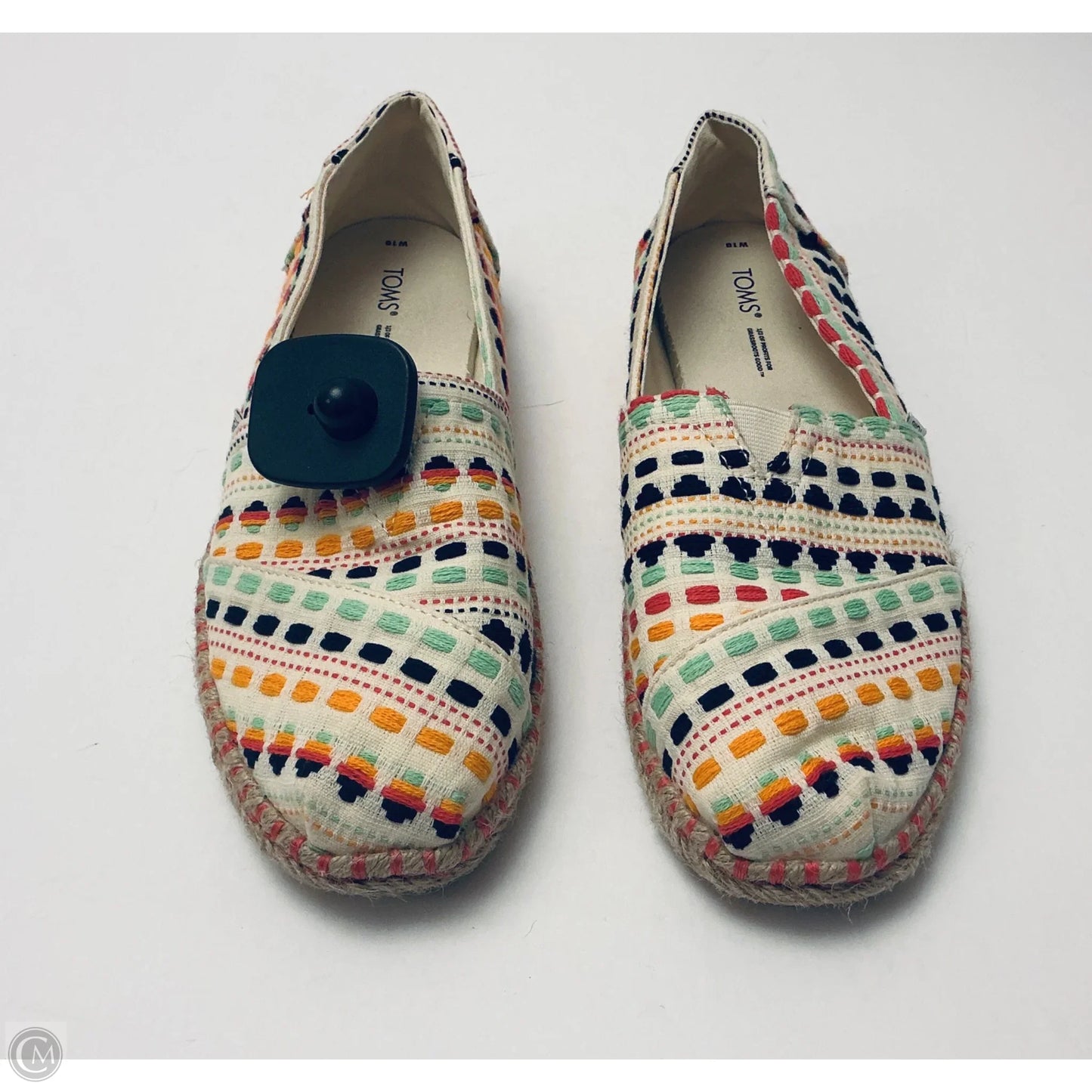 Shoes Flats By Toms In Multi-colored, Size: 10