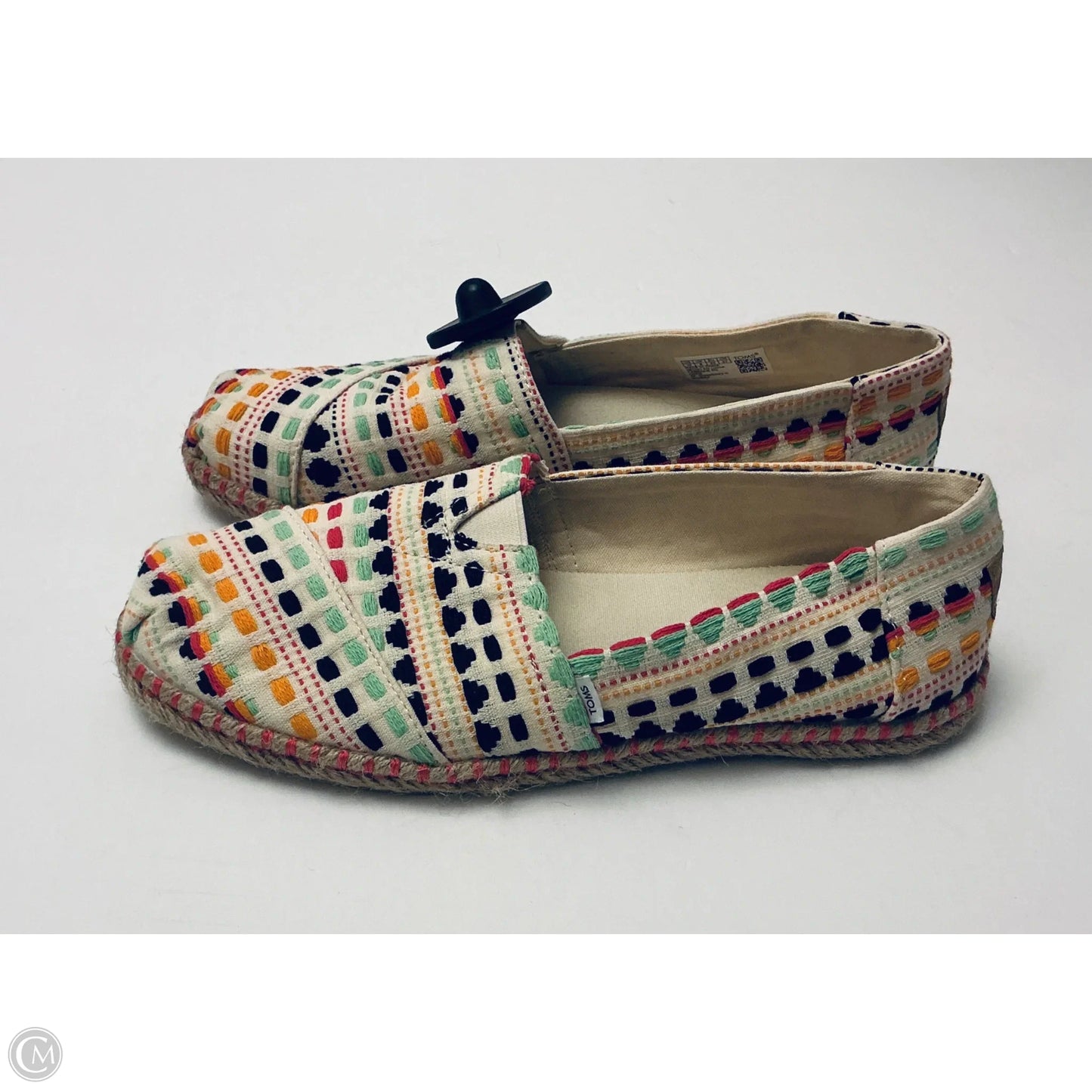 Shoes Flats By Toms In Multi-colored, Size: 10