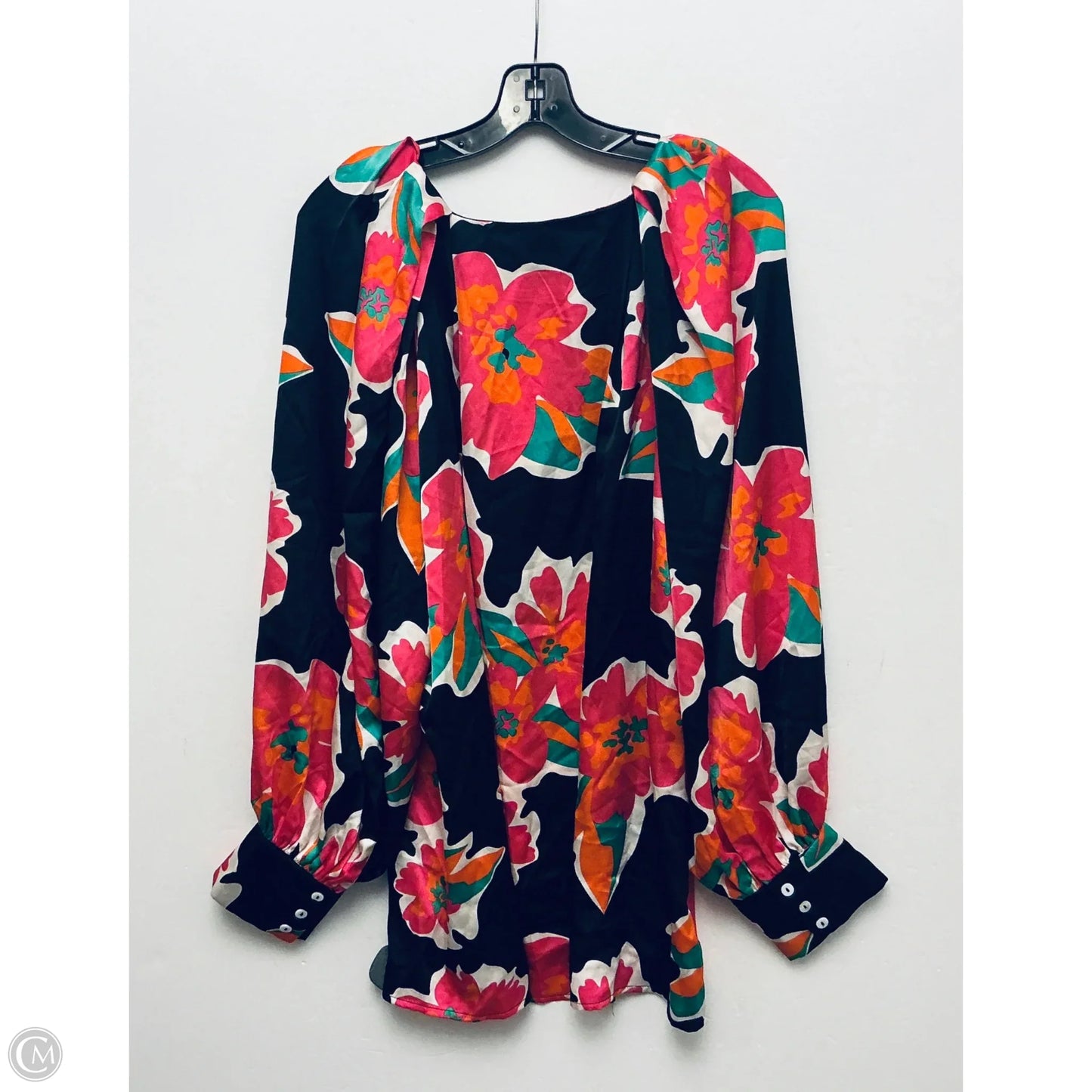Top Long Sleeve By Entro In Multi-colored, Size: 2x