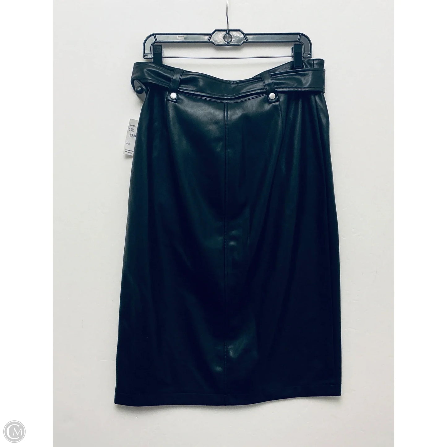 Skirt Midi By Avec Les Filles In Black, Size: L