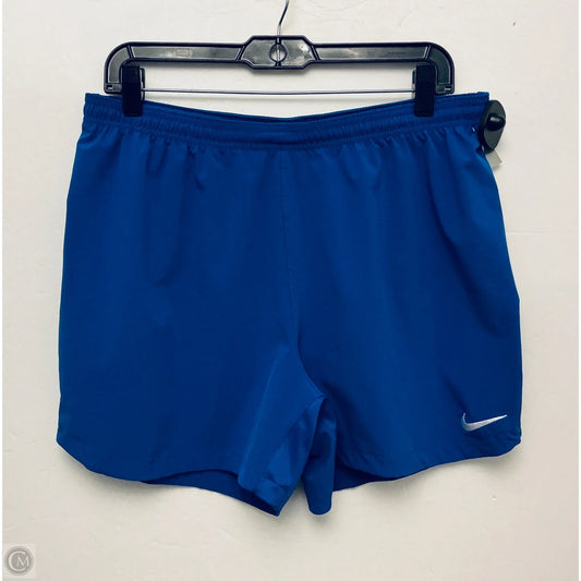 Athletic Shorts By Nike In Blue, Size: M