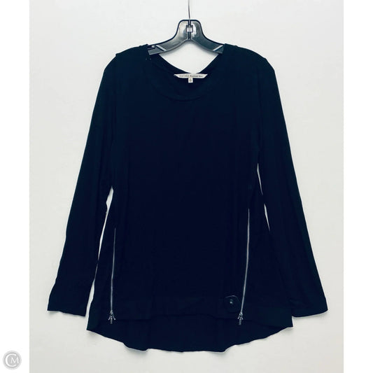 Top Long Sleeve By Rachel Roy In Black, Size: Xl
