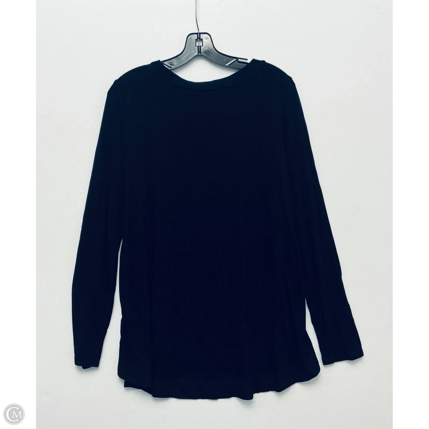 Top Long Sleeve By Rachel Roy In Black, Size: Xl