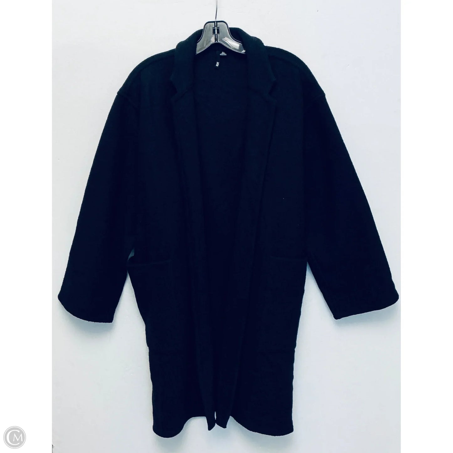 Coat Wool By Cmb In Black, Size: L
