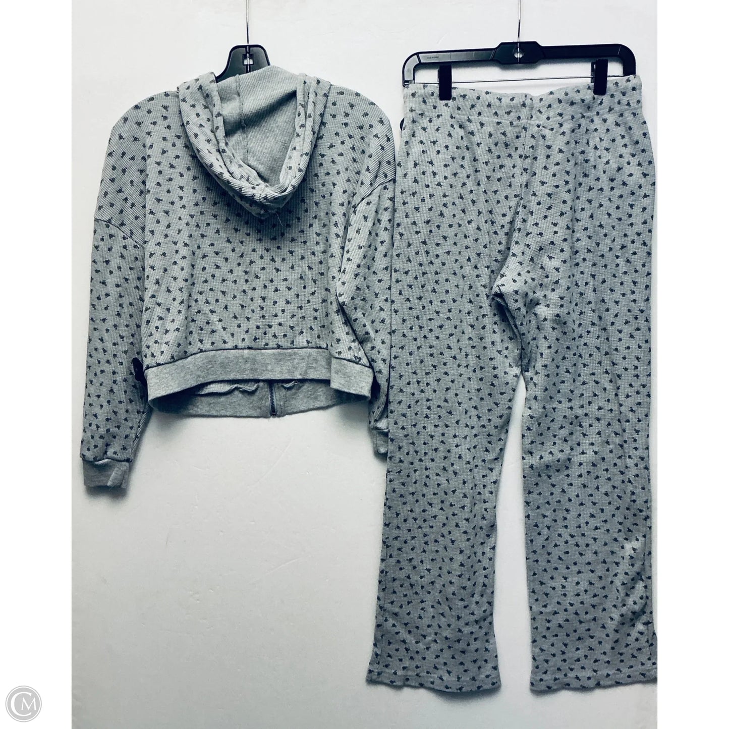 Lounge Set Pants By Olive And Oak In Grey, Size: S