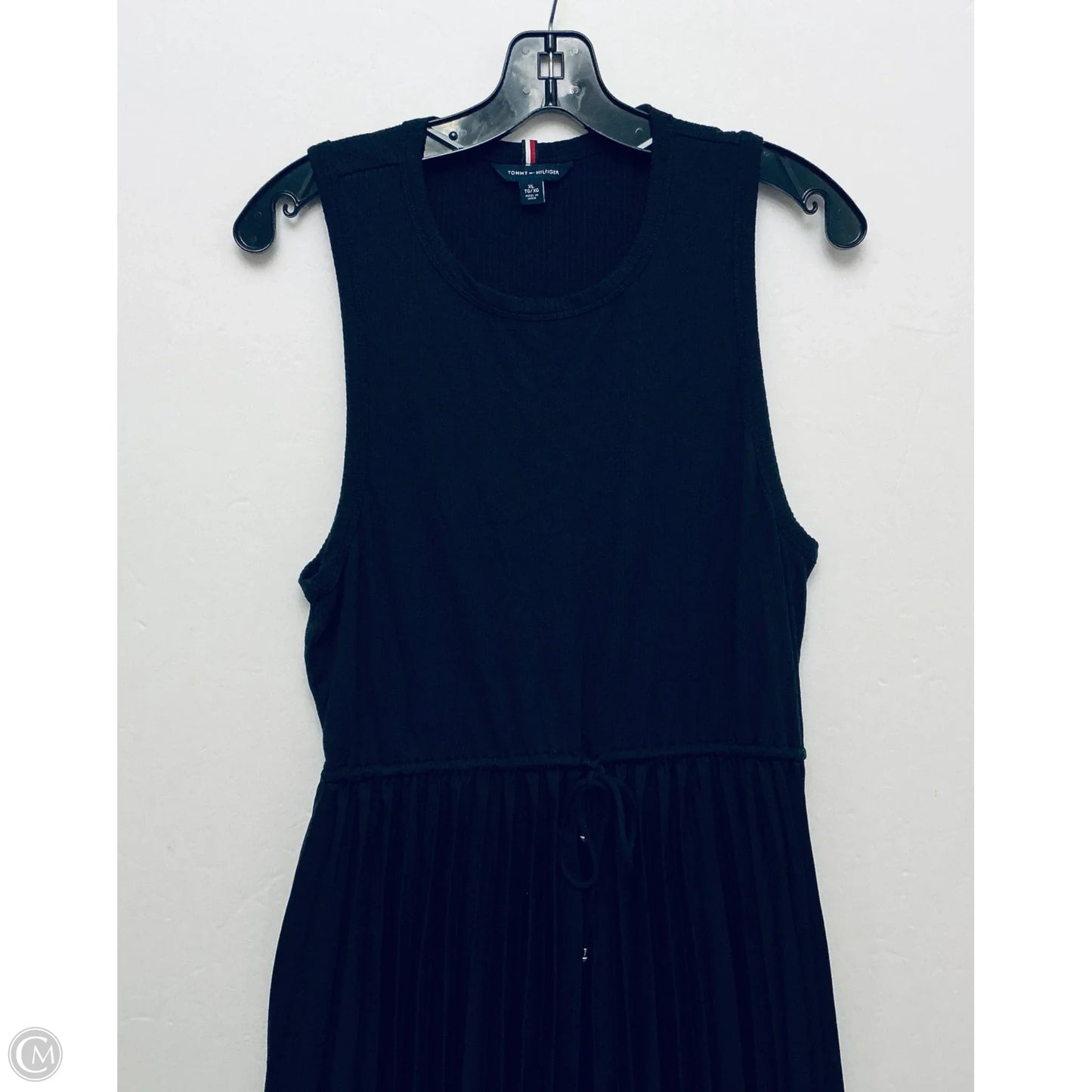Dress Casual Maxi By Tommy Hilfiger In Black, Size: Xl