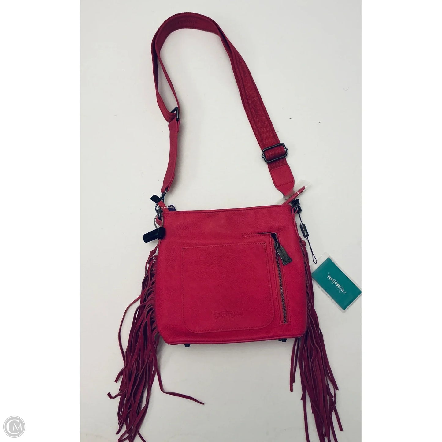 Handbag Leather By Clothes Mentor, Size: Medium