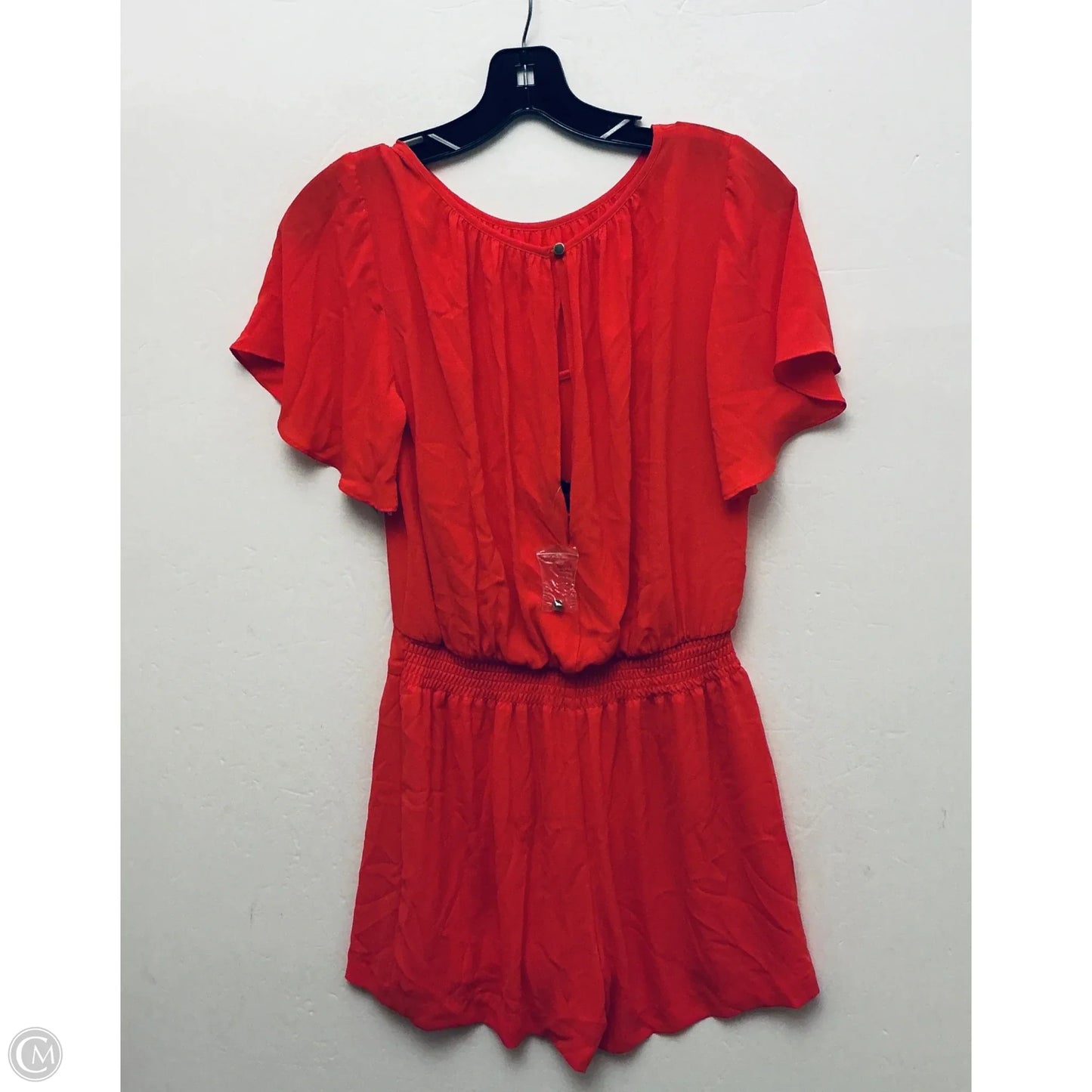 Romper By White House Black Market In Red, Size: S