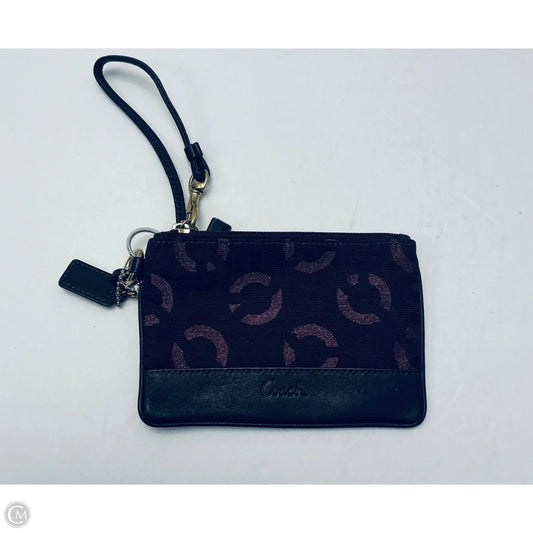 Wristlet Designer By Coach, Size: Small