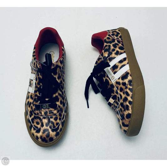 Shoes Sneakers By Gianni Bini In Animal Print, Size: 9