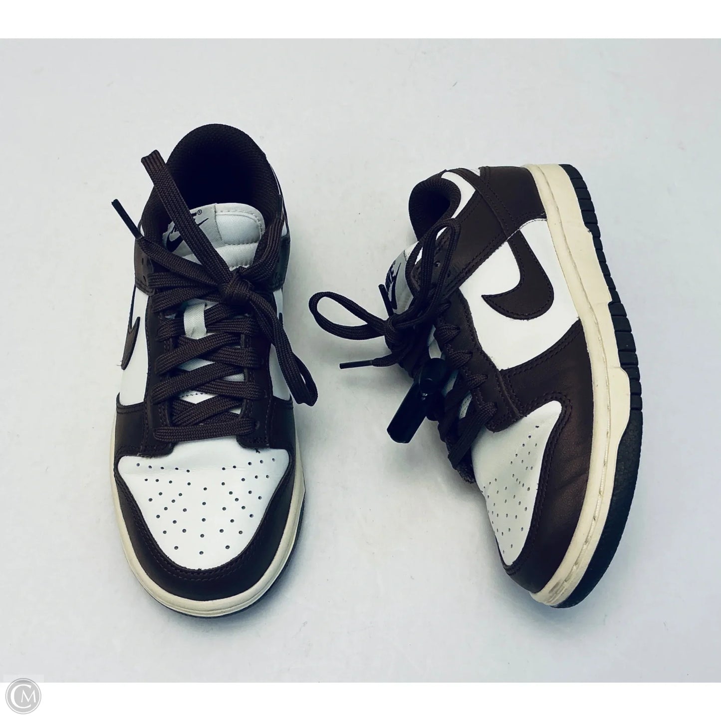 Shoes Sneakers By Nike In Brown & Cream, Size: 6.5