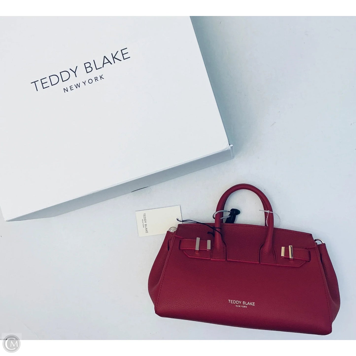 Handbag Leather By Cma, Size: Medium