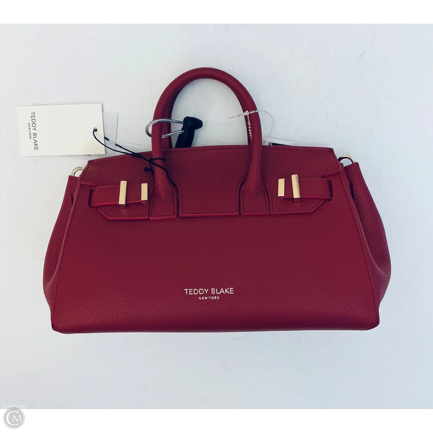 Handbag Leather By Cma, Size: Medium
