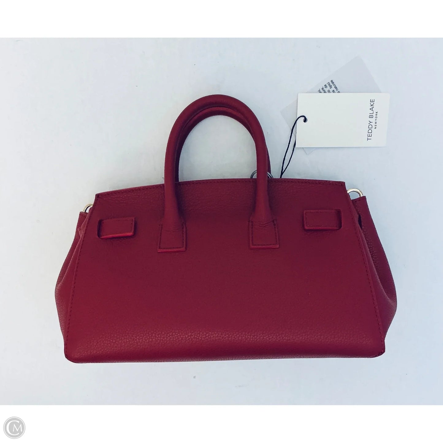 Handbag Leather By Cma, Size: Medium
