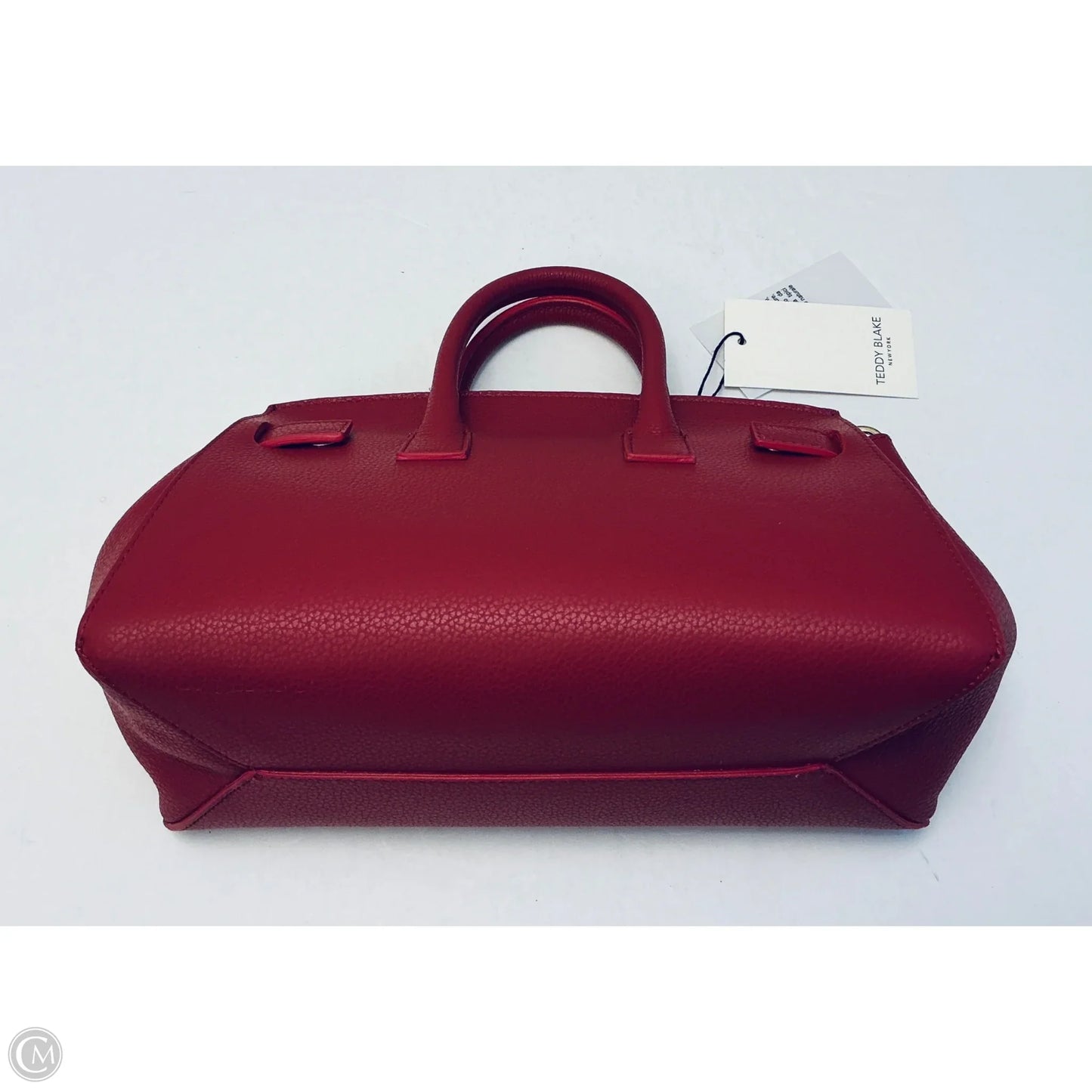 Handbag Leather By Cma, Size: Medium