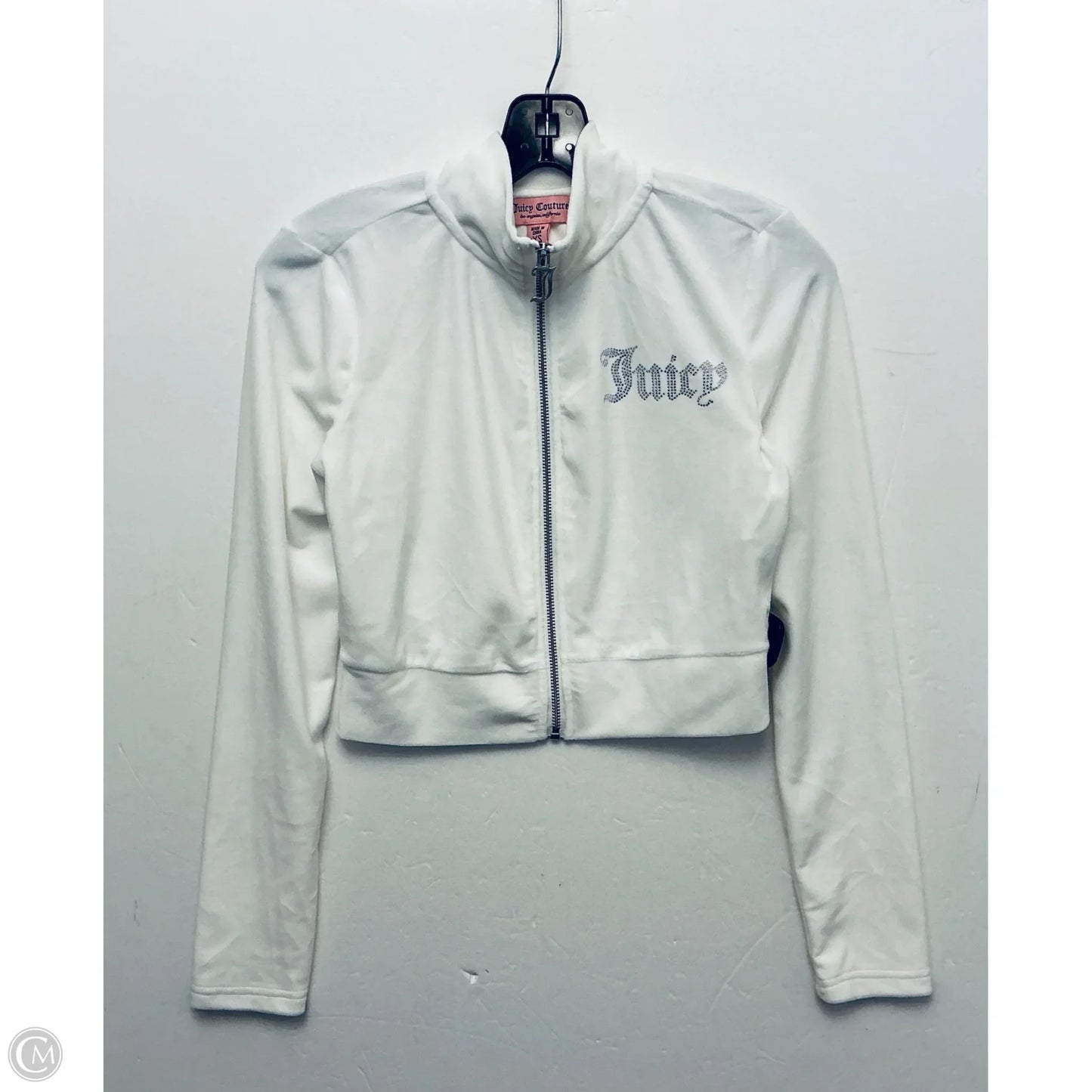 Sweater Cardigan By Juicy Couture In White, Size: Xs