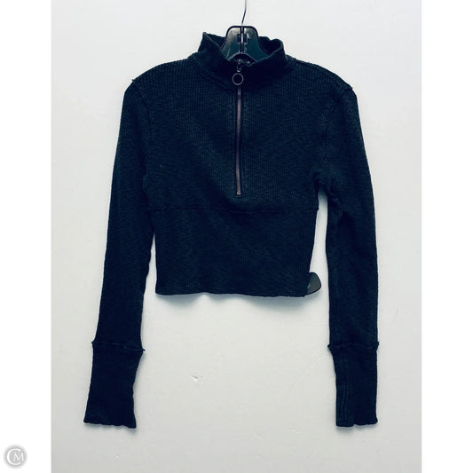 Sweatshirt Collar By We The Free In Grey, Size: S