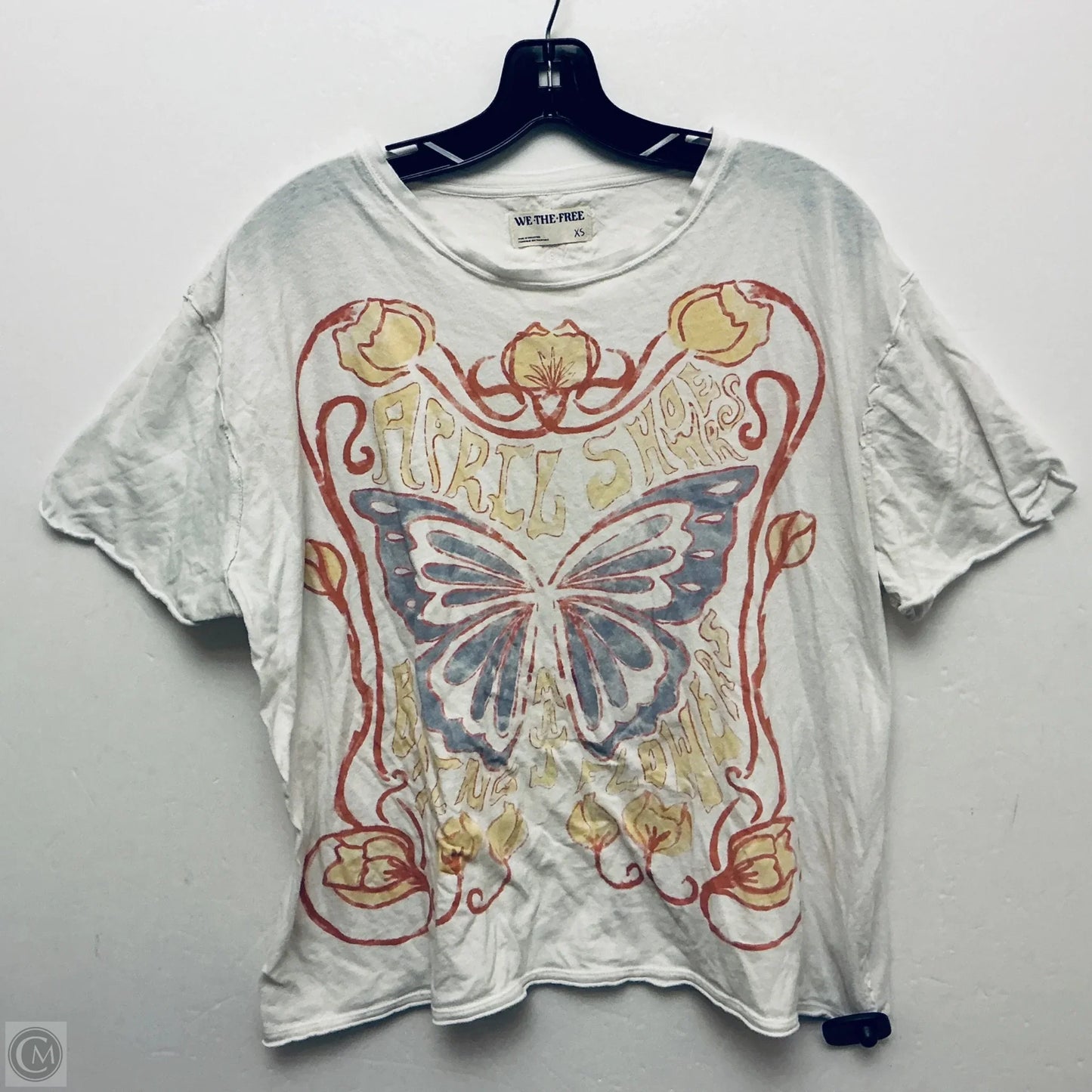 Top Short Sleeve Basic By We The Free In White, Size: Xs