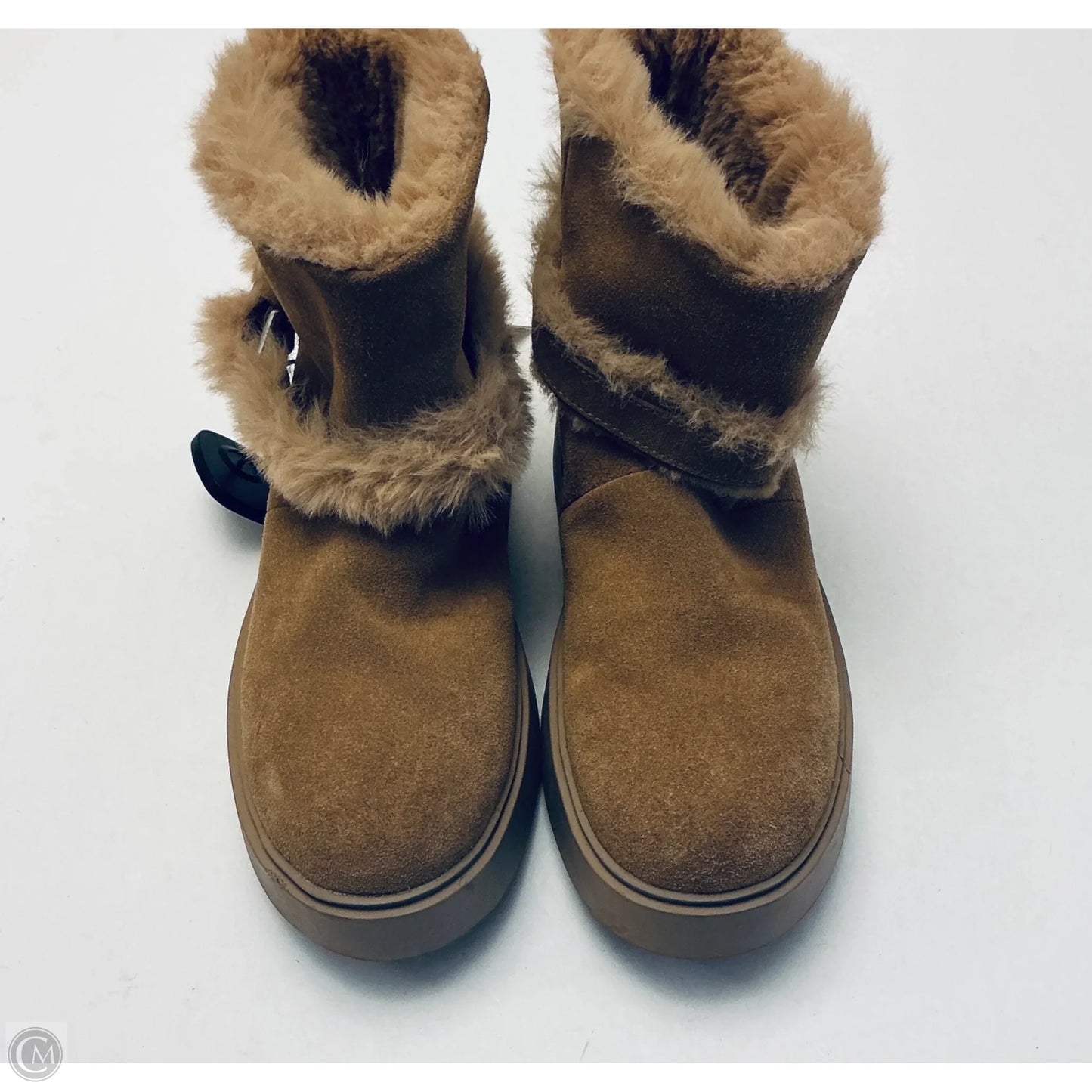 Boots Ankle Flats By Zara In Tan, Size: 9