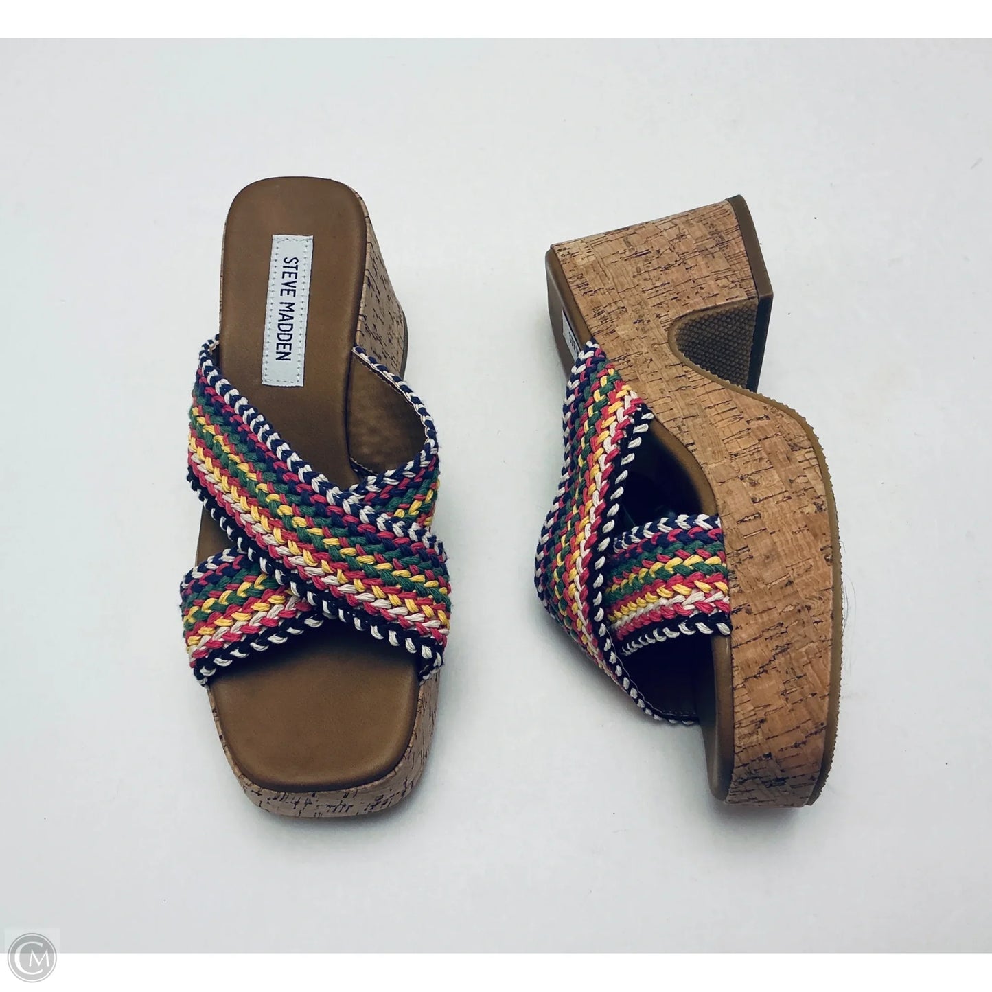 Shoes Heels Block By Steve Madden In Multi-colored, Size: 9