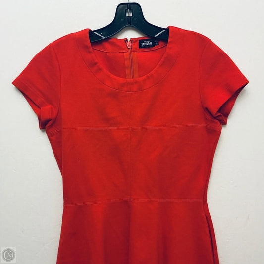 Dress Designer By Kate Spade In Orange, Size: M