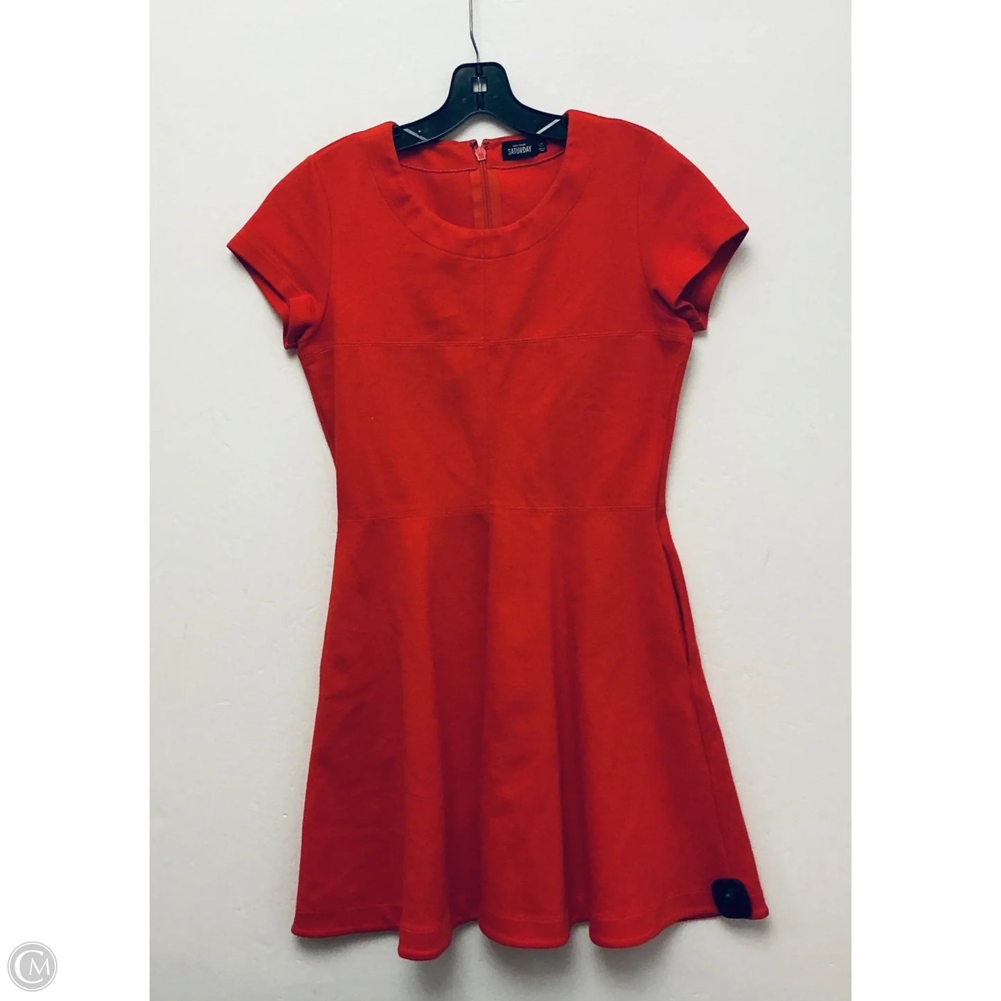 Dress Designer By Kate Spade In Orange, Size: M