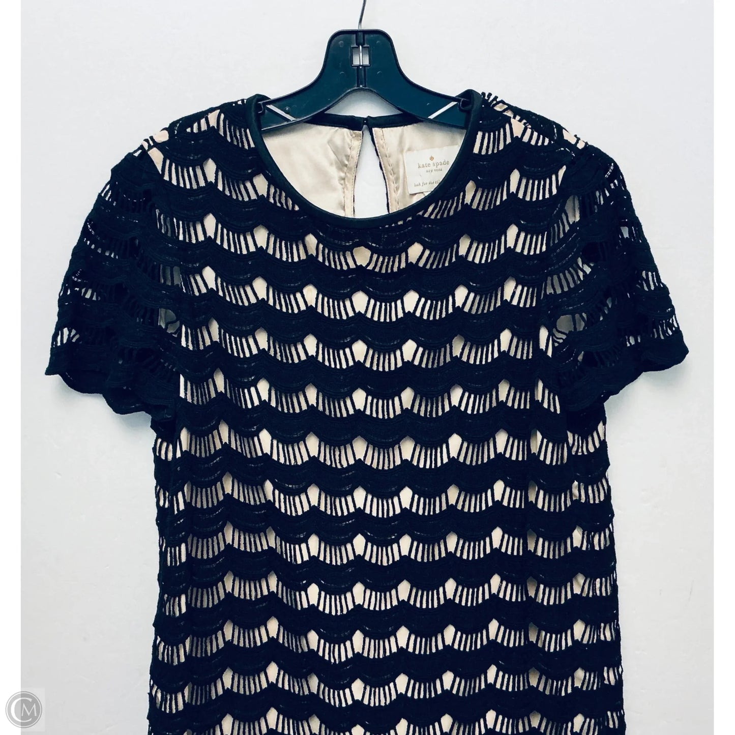 Dress Designer By Kate Spade In Black, Size: 8