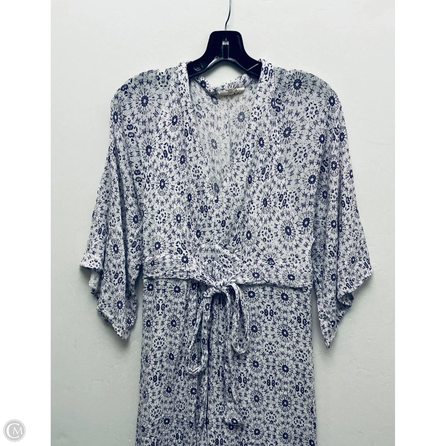 Dress Casual Maxi By Entro In Purple & White, Size: M