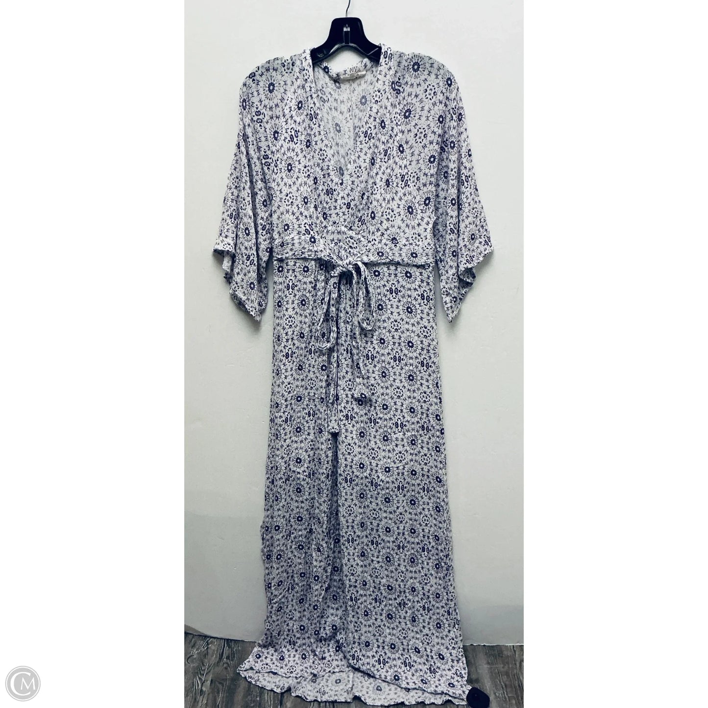 Dress Casual Maxi By Entro In Purple & White, Size: M