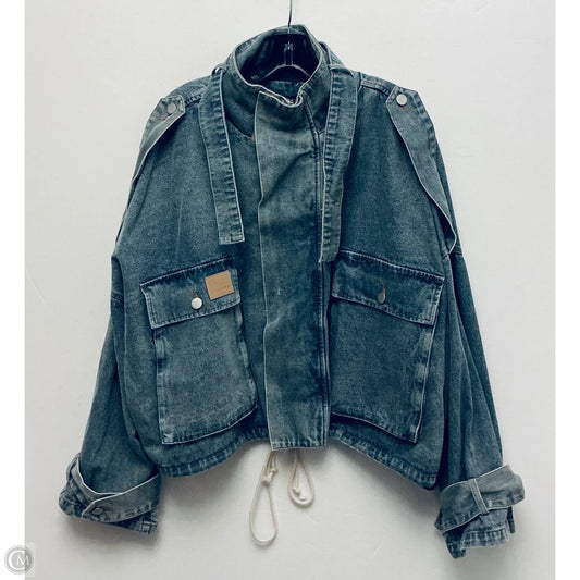 Jacket Denim By Clothes Mentor In Blue, Size: S