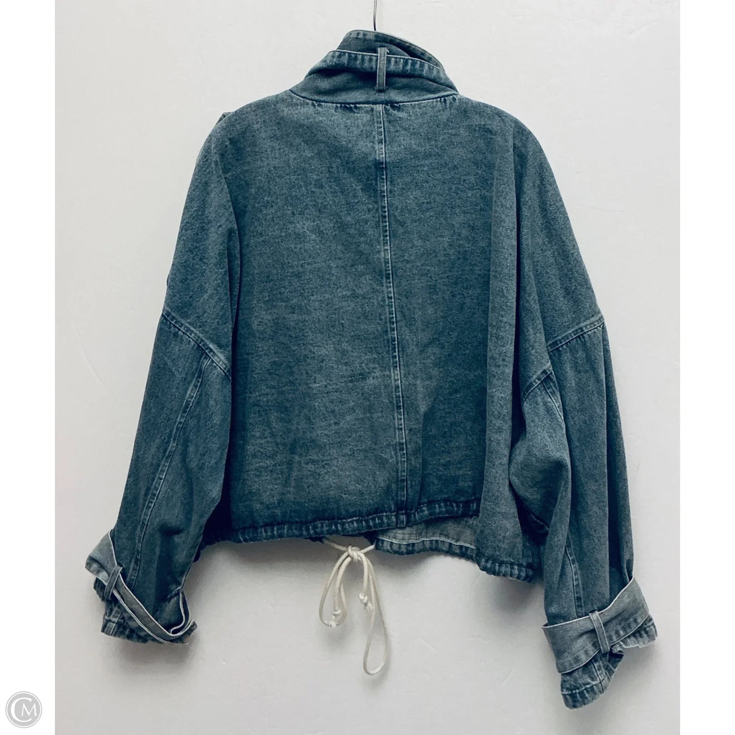 Jacket Denim By Clothes Mentor In Blue, Size: S