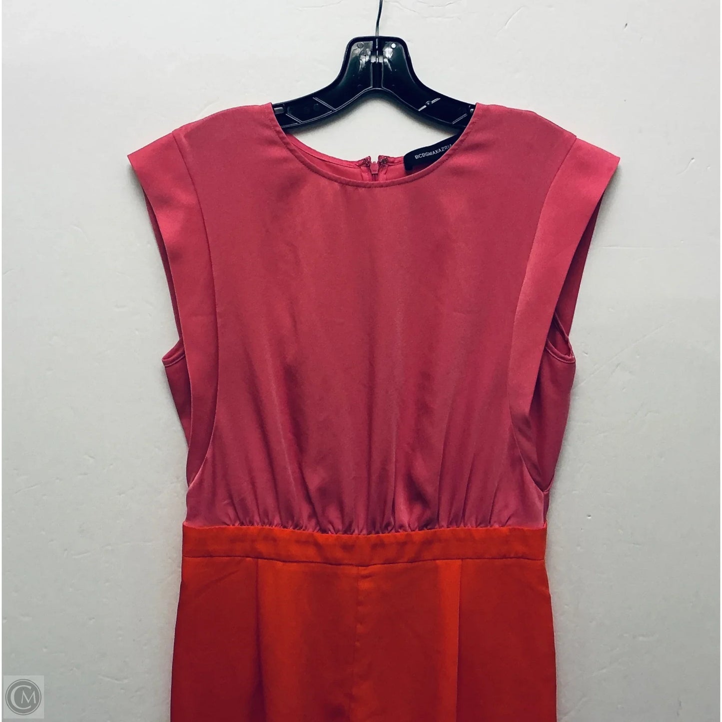 Romper By Bcbgmaxazria In Orange & Pink, Size: M