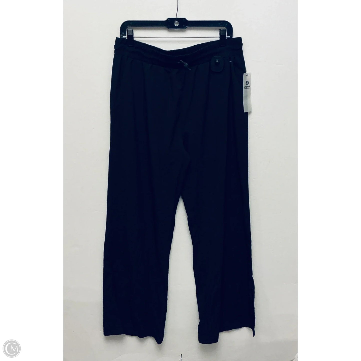 Athletic Pants By Mono B In Black, Size: Xl