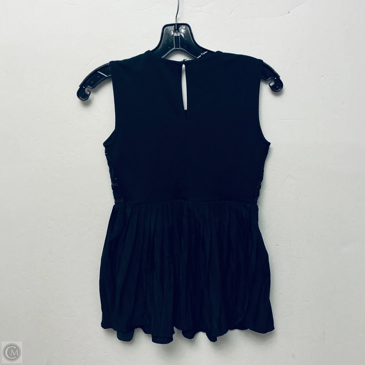 Top Sleeveless By Clothes Mentor In Black, Size: Xxsp