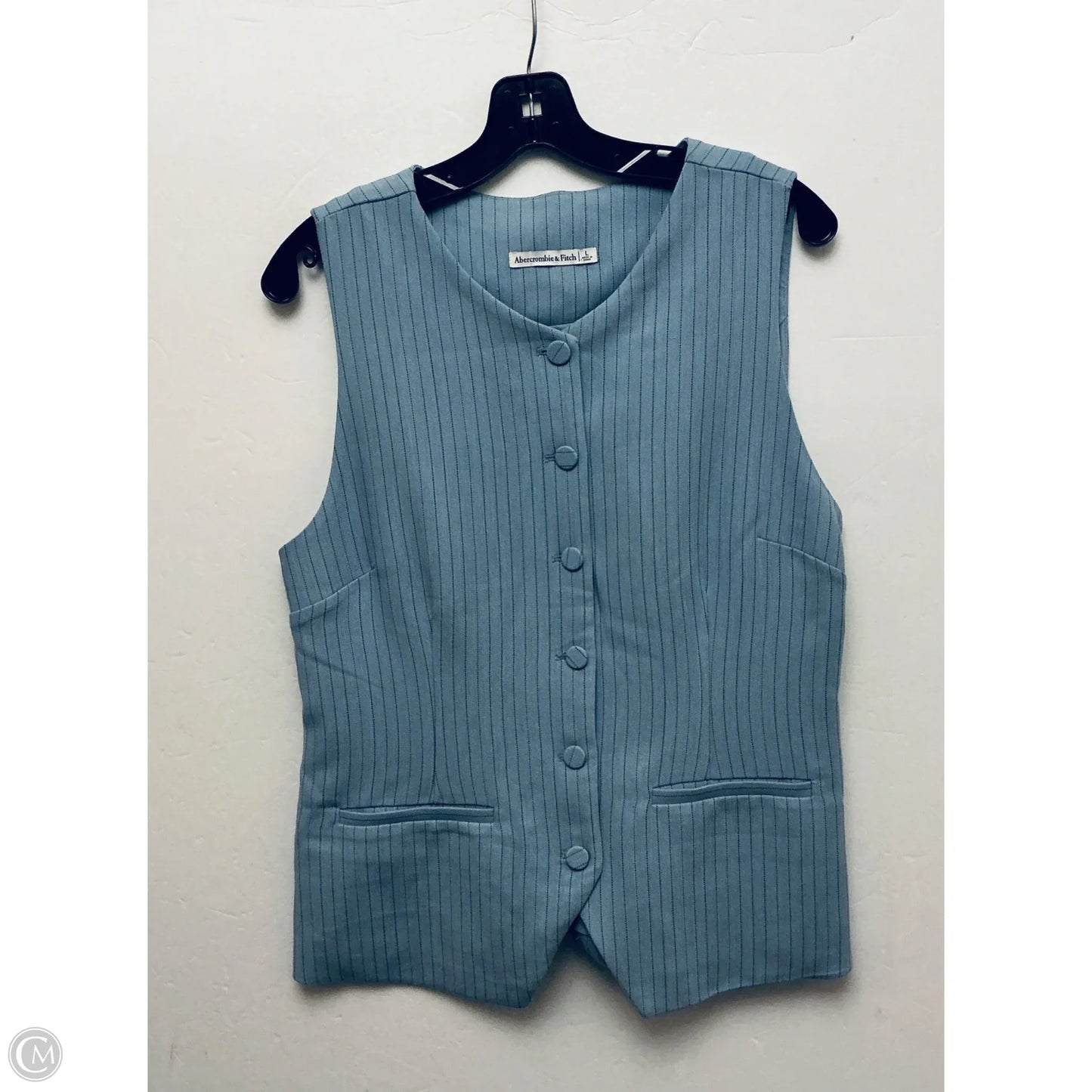 Vest Other By Abercrombie And Fitch In Blue, Size: L