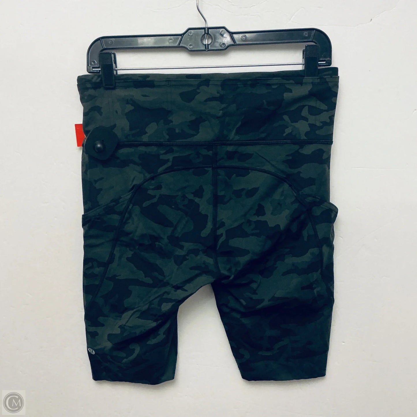 Athletic Shorts By Lululemon In Camouflage Print, Size: 10