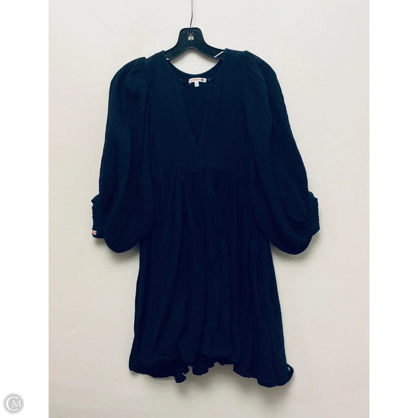 Dress Casual Short By Sundry In Navy, Size: Xs
