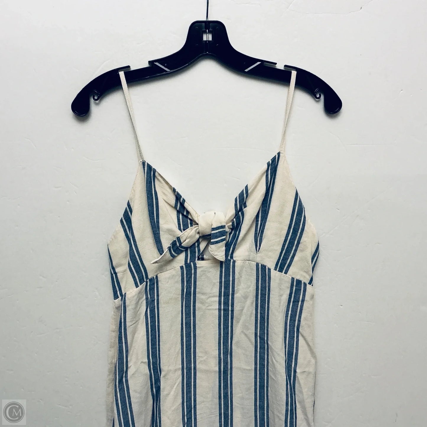 Dress Casual Midi By Roxy In Striped Pattern, Size: L