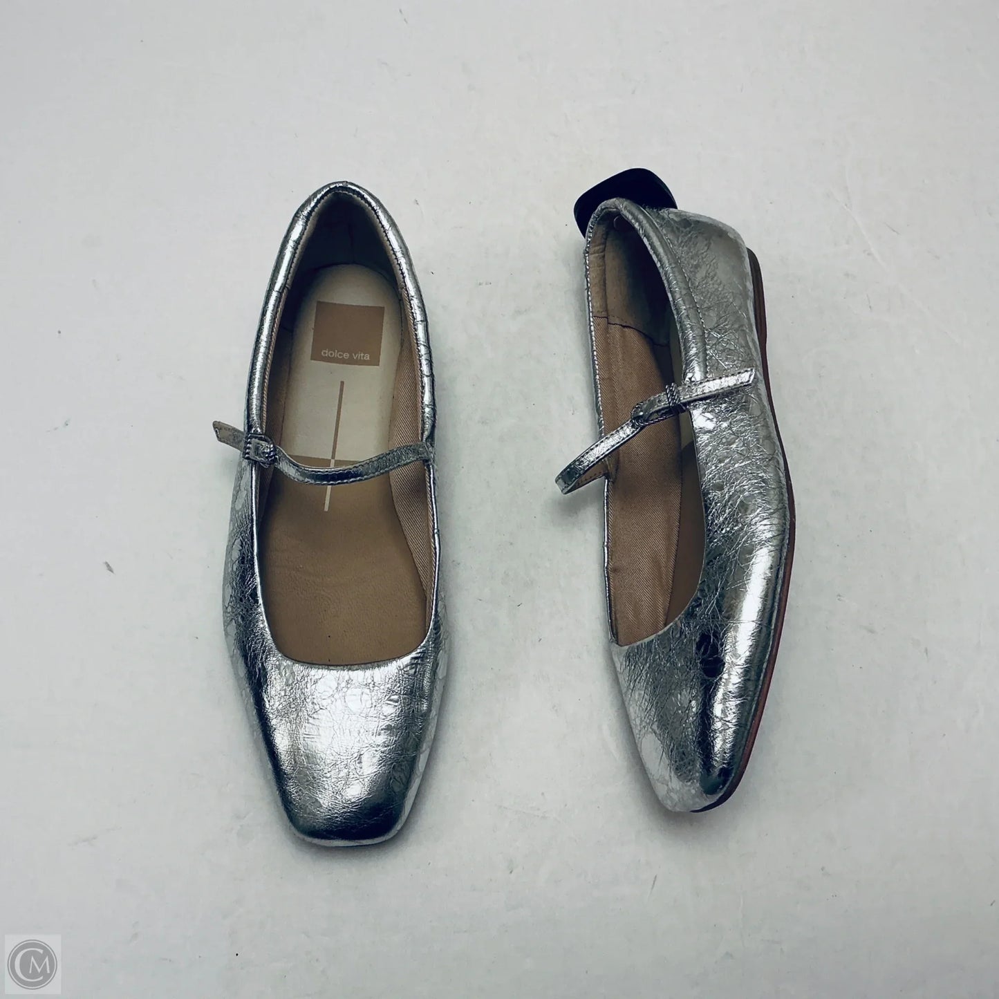 Shoes Flats By Dolce Vita In Silver, Size: 7