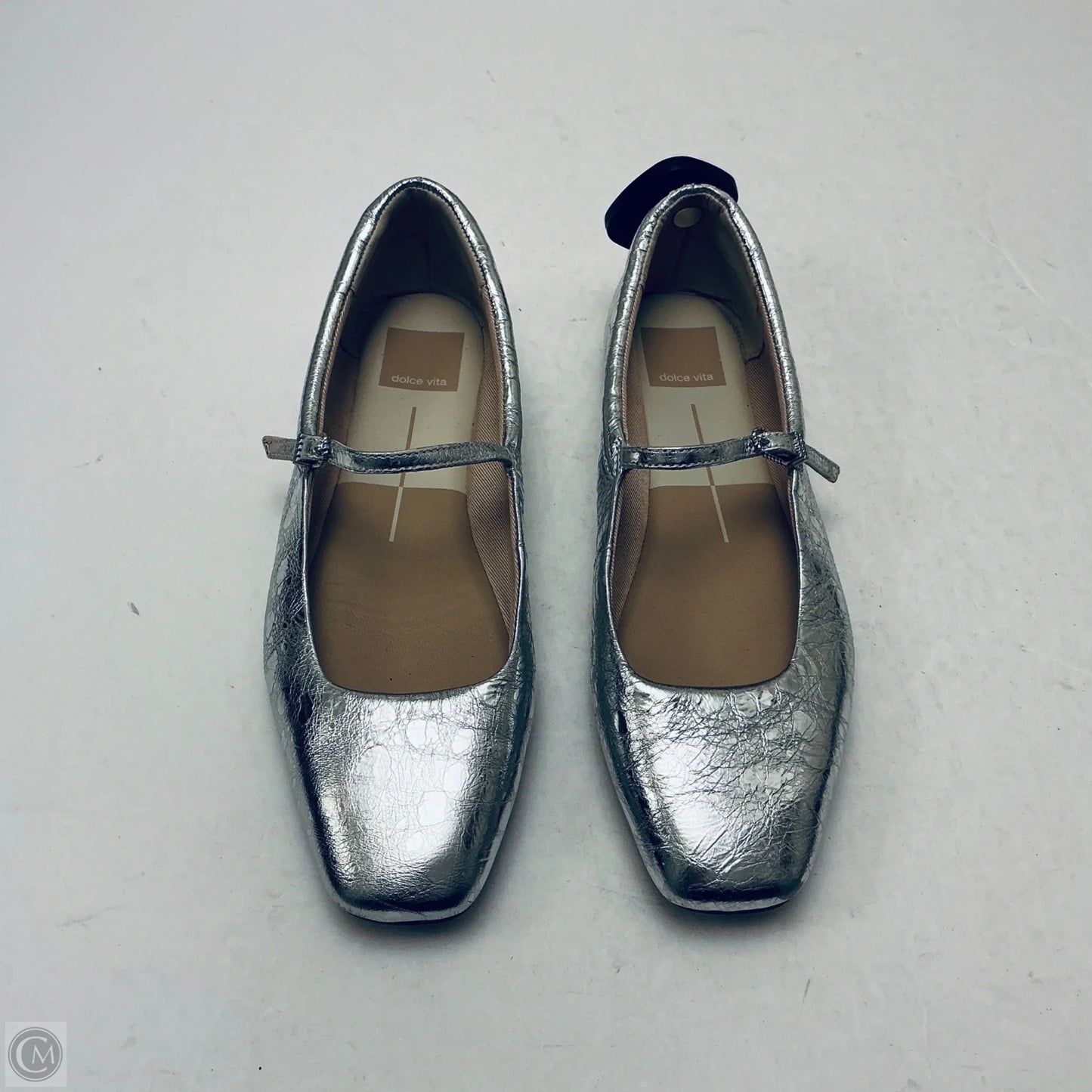 Shoes Flats By Dolce Vita In Silver, Size: 7