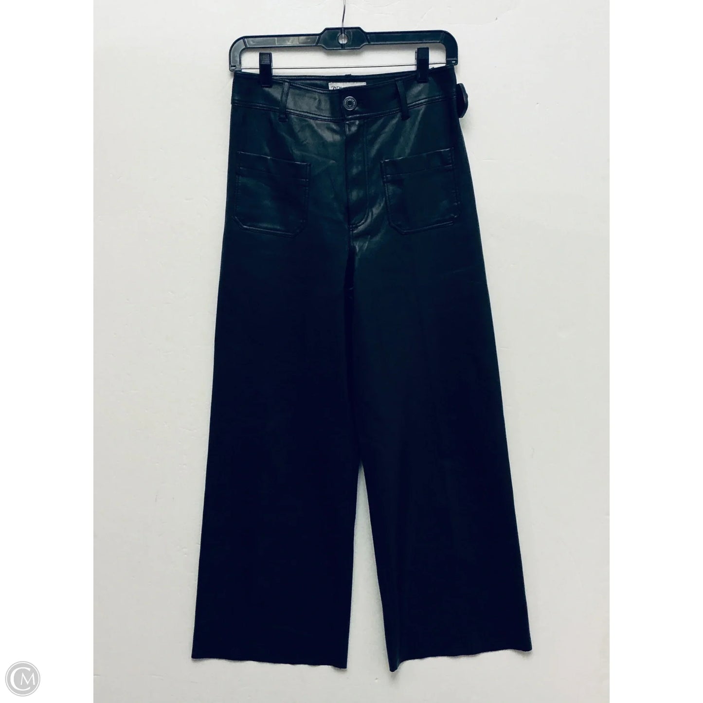 Pants Wide Leg By Zara In Black, Size: 6
