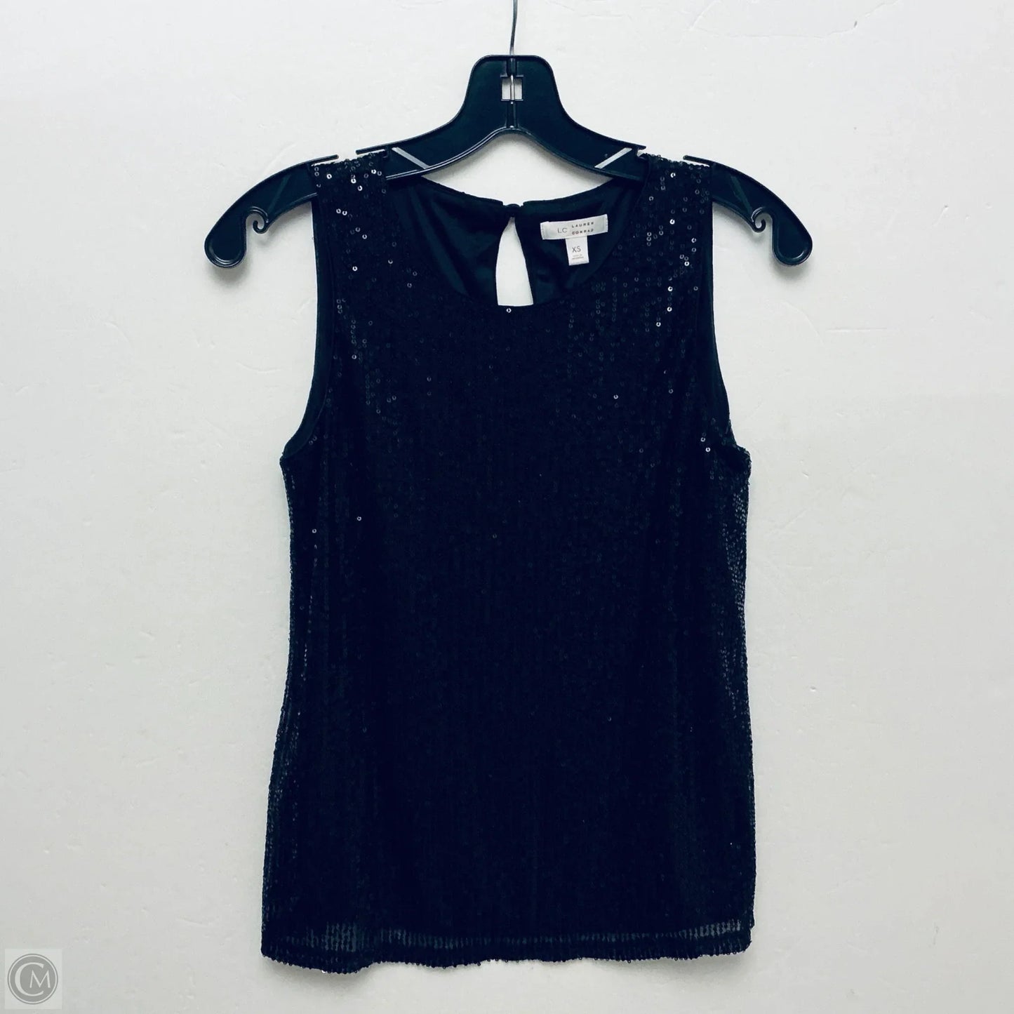 Top Sleeveless By Lc Lauren Conrad In Black, Size: Xs