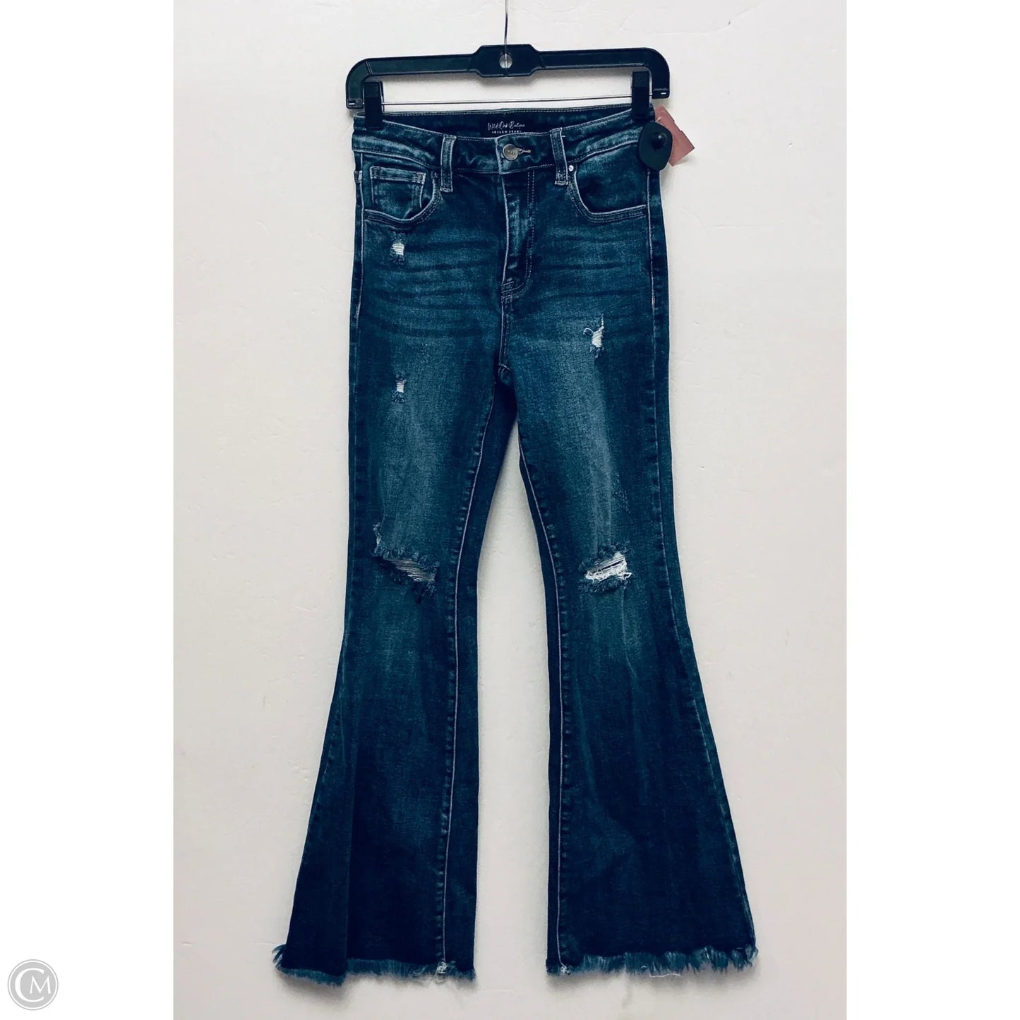 Jeans Flared By Risen In Blue Denim, Size: 2
