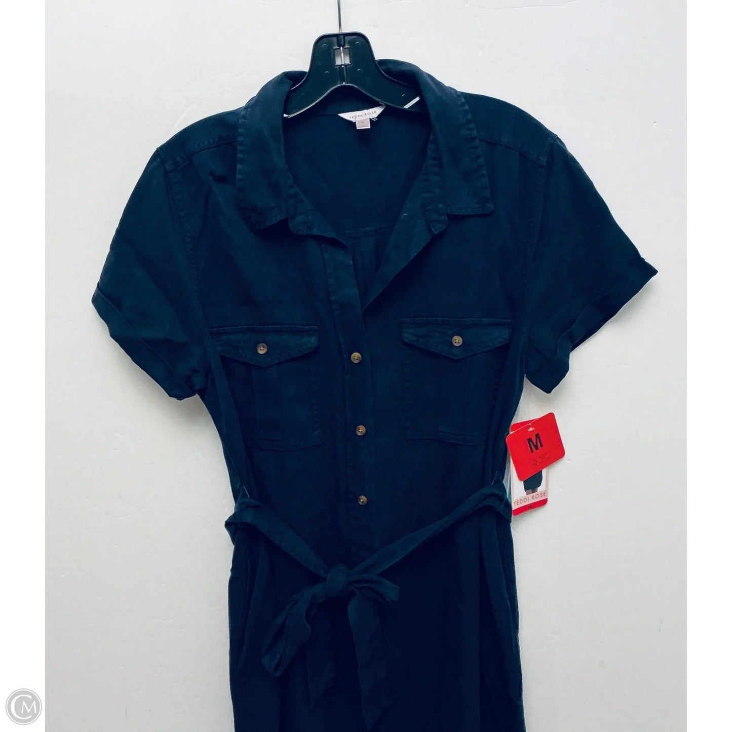Dress Casual Midi By Clothes Mentor In Navy, Size: M