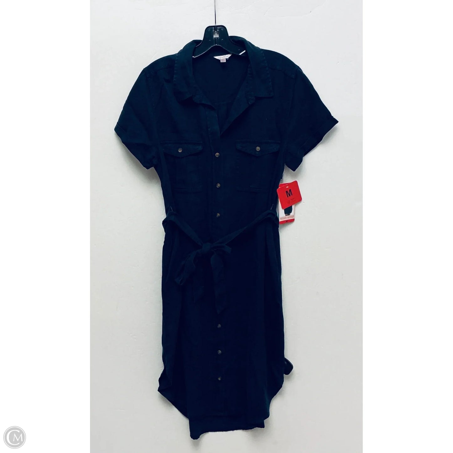 Dress Casual Midi By Clothes Mentor In Navy, Size: M